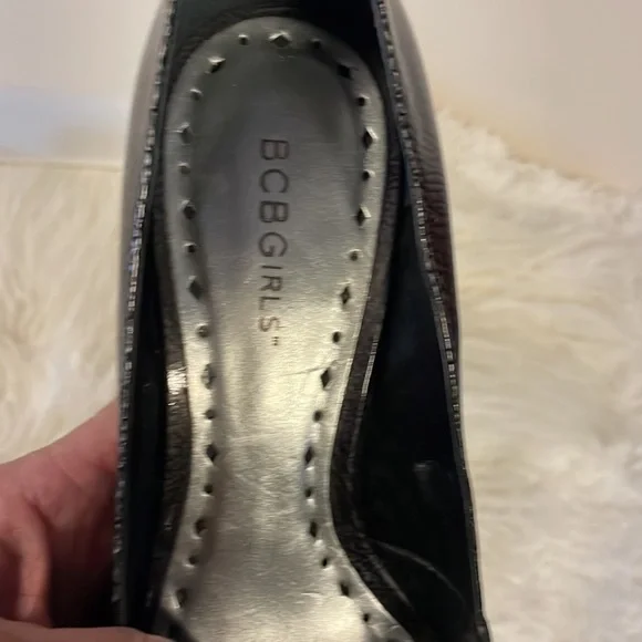 BGB Girls Open Toe Heels Sz9 - Picture 8 of 9